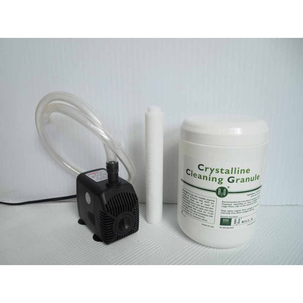 Combo Lõi Giả + Máy Bơm + 1Kg Bột Acid Dùng Vệ Sinh Máy Lọc Nước Điện Giải Panasonic