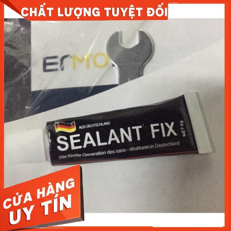 Keo dán kim loại, Keo Dán Sealant Fix Dán Cơ Khí, Dán Inox Lên Tường loại lớn kèm miếng dán phụ.