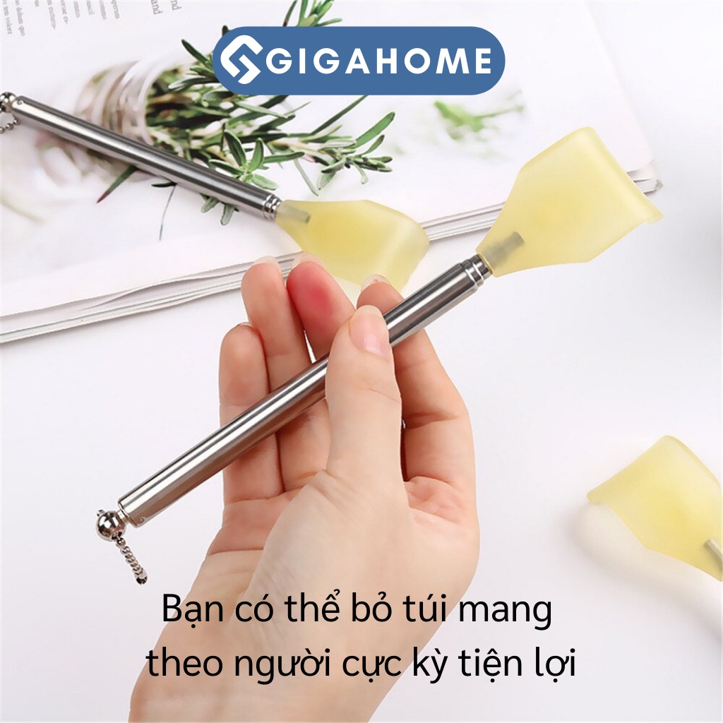 Cây Gãi Lưng Bàn Tay Nhựa GIGAHOME Kéo Dài, Rút Gọn 43cm Siêu Hot 8426