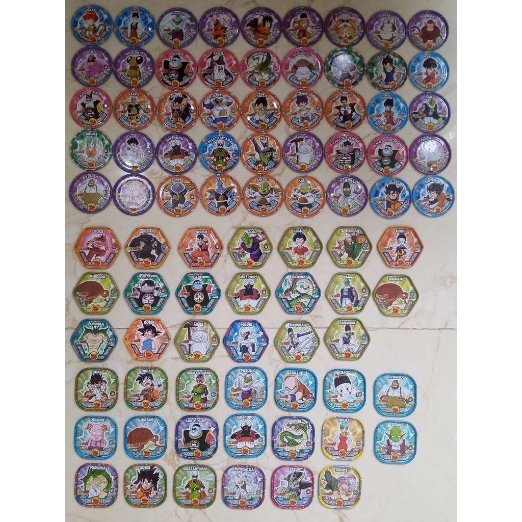 Thẻ thiếc Dragon ball Toonies series Đánh thức rồng thần 2017