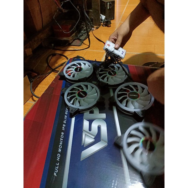 5 fan led + húp +remode