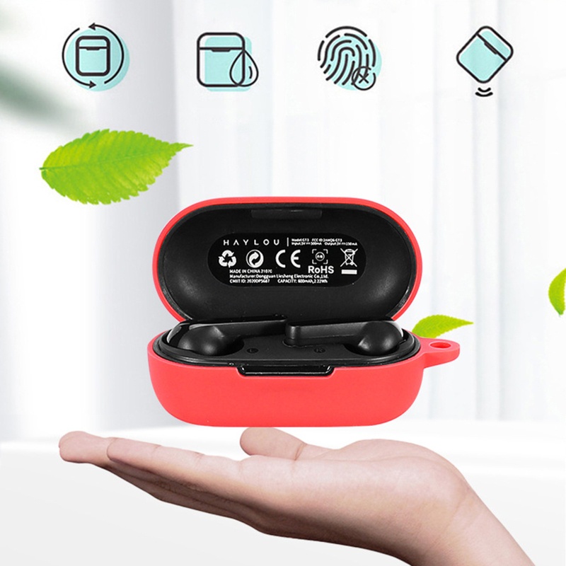 Vỏ Bọc Bảo Vệ Hộp Sạc Tai Nghe Haylou GT3 Không Dây