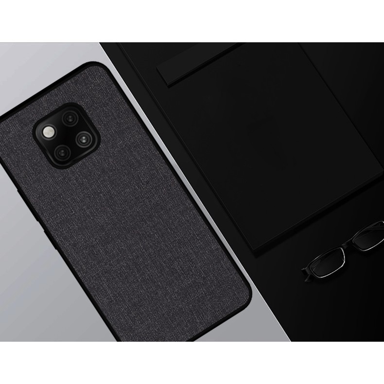 Huawei Mate 20 Pro Mate 20 X Mate 40 Mate 10 Vải Vải Vải Vải Da Mềm Ốp Lưng Chống Sốc