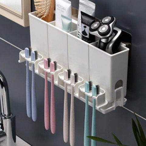 kệ lò vi sóngđời Giá để bàn chải đánh răng, giá không cần đục lỗ, treo tường | BigBuy360 - bigbuy360.vn