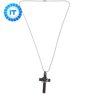 Dây Chuyền Inox Hình Thánh Giá Và Nhẫn