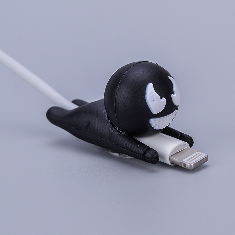 Phụ kiện bảo vệ dây cáp kiểu dáng hoạt hình dễ thương cho Apple