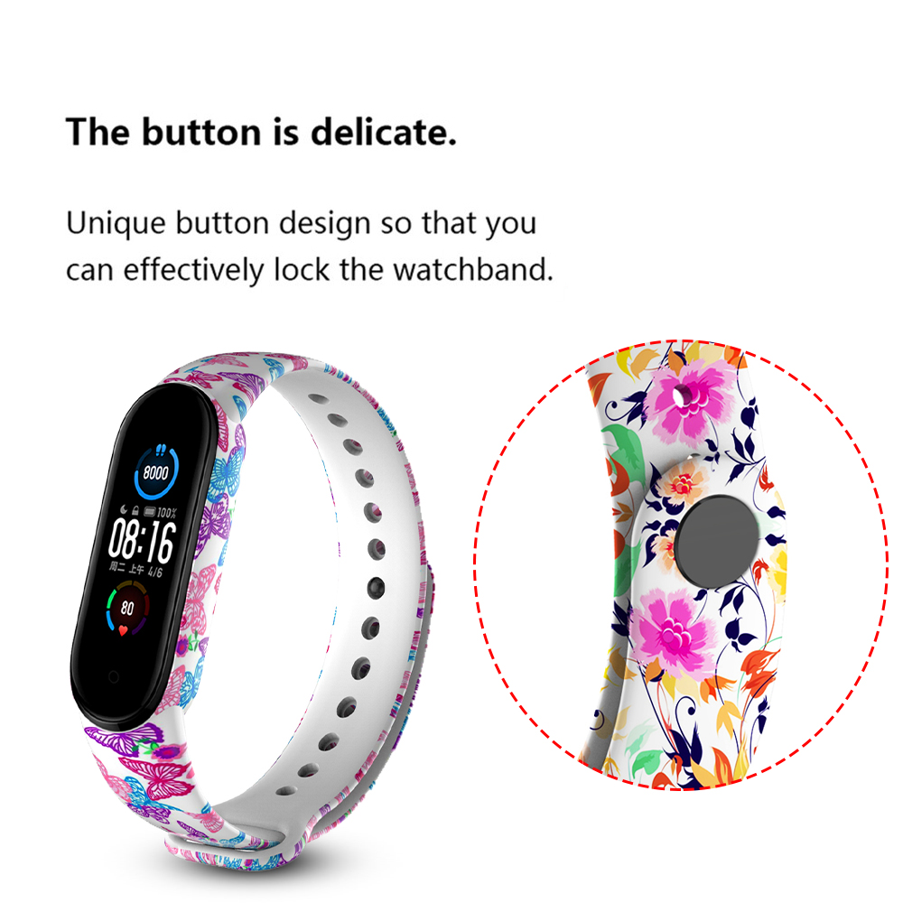 Dây Đeo Thay Thế Chất Liệu Silicon Màu Trơn Cho vòng đeo tay for Xiaomi Mi Band 5