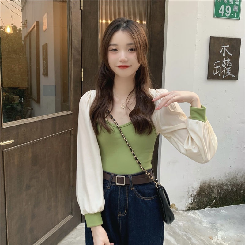 Áo Sơ Mi Dệt Kim Mỏng Phong Cách Hàn Quốc Ngọt Ngào Mới Cho Nữ NZ-CS-34