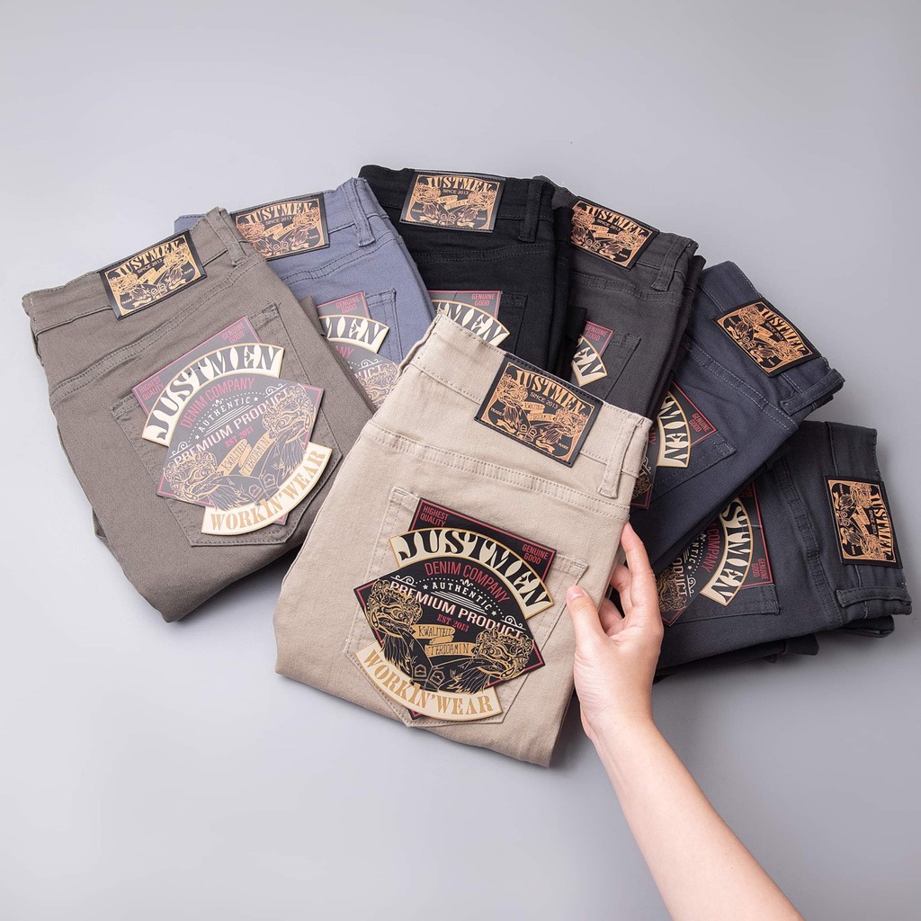 Quần Short Kaki Jean - Chất kaki jean co dãn nhẹ