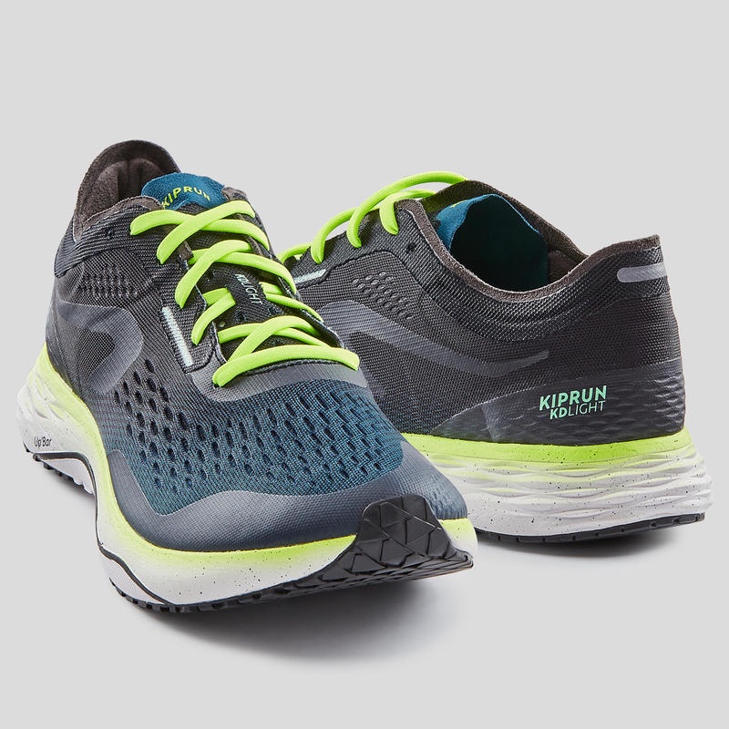 Giày chạy bộ Decathlon kiprun kd light cho nam - xanh dương/ vàng size 39