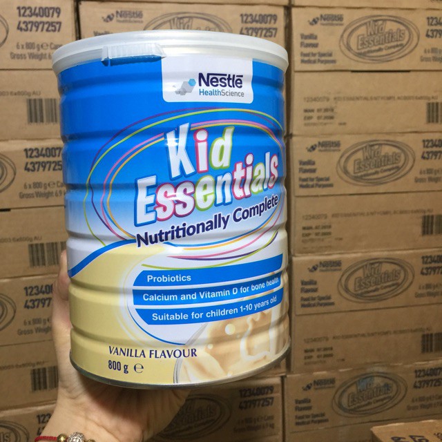 Sữa bột Kid essential hộp 800gr hàng Úc