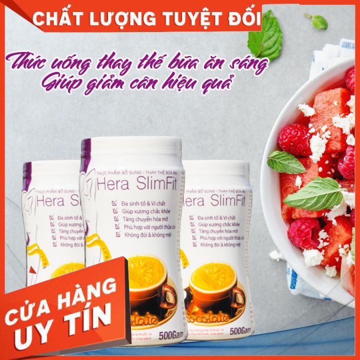 [chính Hãng]  Combo 2 Sữa Giảm Cân Hera Slimfit, Giảm Cân An Toàn, Hiệu Quả