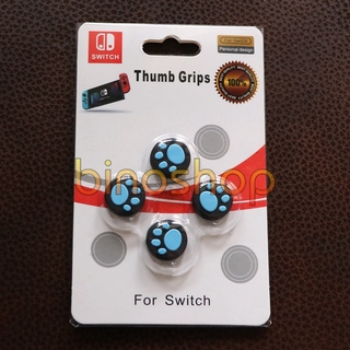 Bọc Chân Gấu Cho Analog Joy Con Nintendo Switch (Bộ 4 miếng)