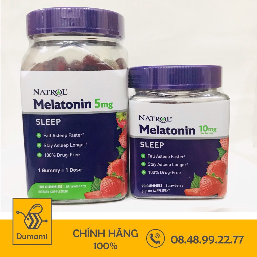 Kẹo ngậm melatonin sleep 5mg 250 viên Của Mỹ