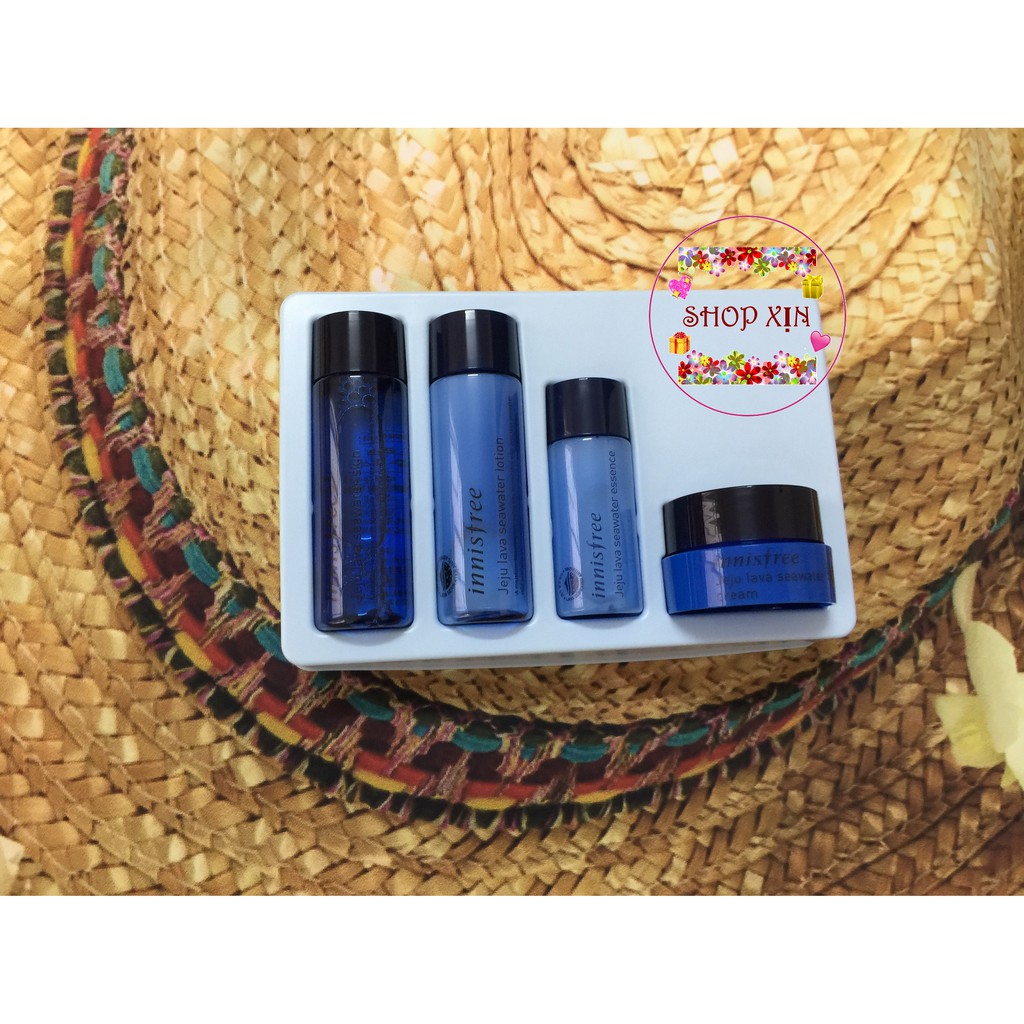 BỘ DƯỠNG DA MINI NƯỚC BIỂN SÂU Innisfree Jeju Lava Sewater Special KiT