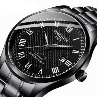 (CHUẨN MEN) Đồng Hồ Nam FNGEEN FE0567 Doanh Nhân 2019 Lịch Ngày Dây Thép Không Gỉ Cao Cấp