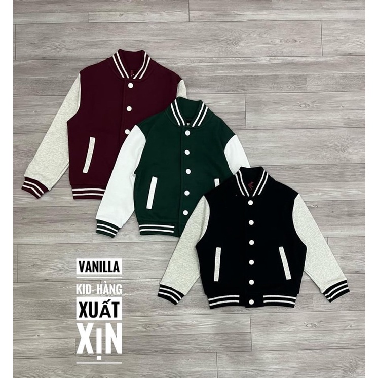 Áo bomber dư xịn bé trai