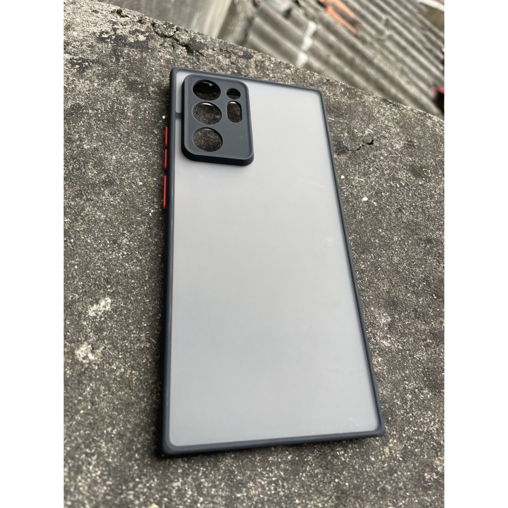 Ốp lưng Samsung Galaxy Note 20 Ultra nhám bảo vệ camera chống sốc ,va đập