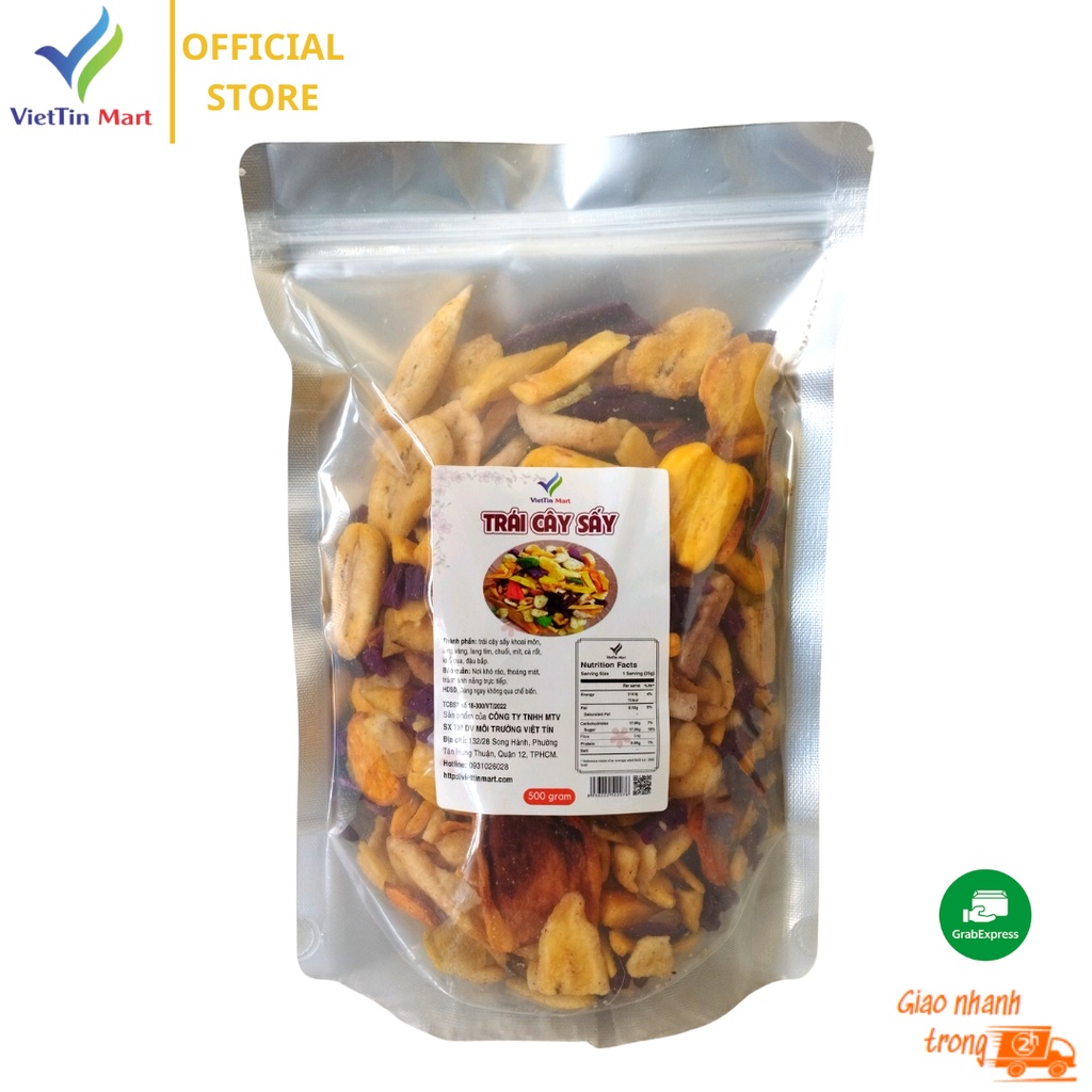 Trái Cây Sấy Vụn Thập Cẩm Viettin Mart 1kg
