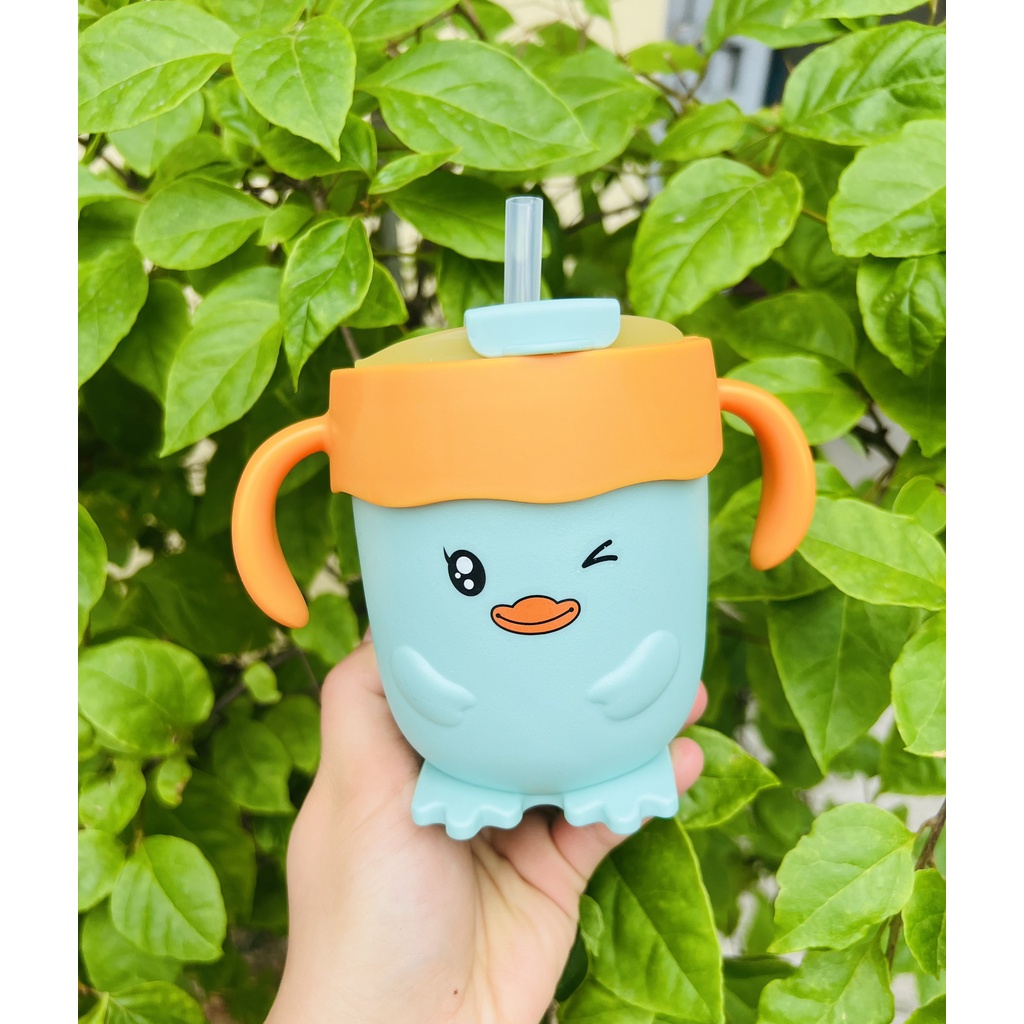 Cốc tập uống Baby milk cup hình con vịt (Cái)