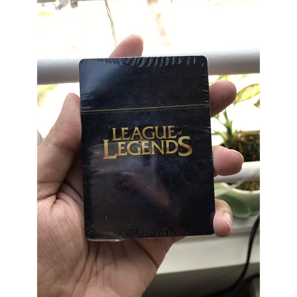 Bộ bài Tây League of Legends LOL liên minh huyền thoại , bộ Tú 54 lá in hình anime manga dễ thương siêu độ