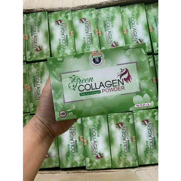 [HÀNG CHÍNH HÃNG] Diệp Lục collagen green power