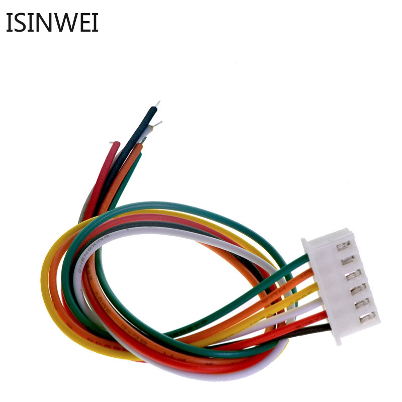 5 Cặp đầu nối cáp XH2.54mm kết nối 2/3/4/5/6 Pin có dây dài 200mm