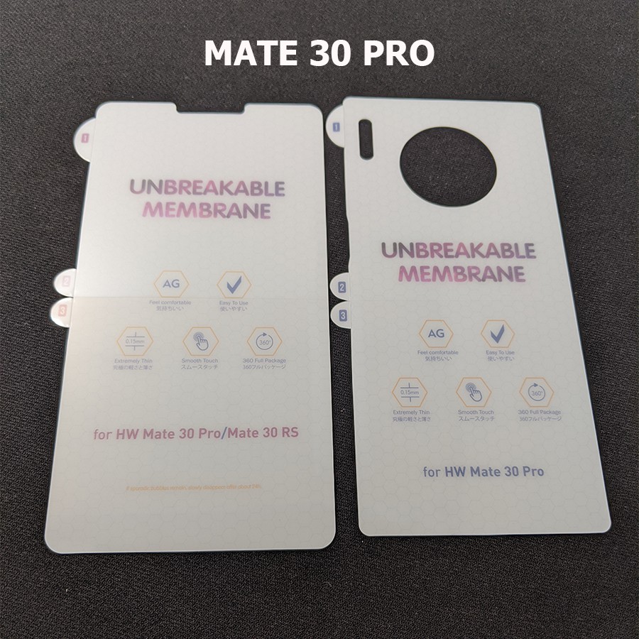 Combo PPF nhám Mate 30 Pro tự phục hồi vết xước
