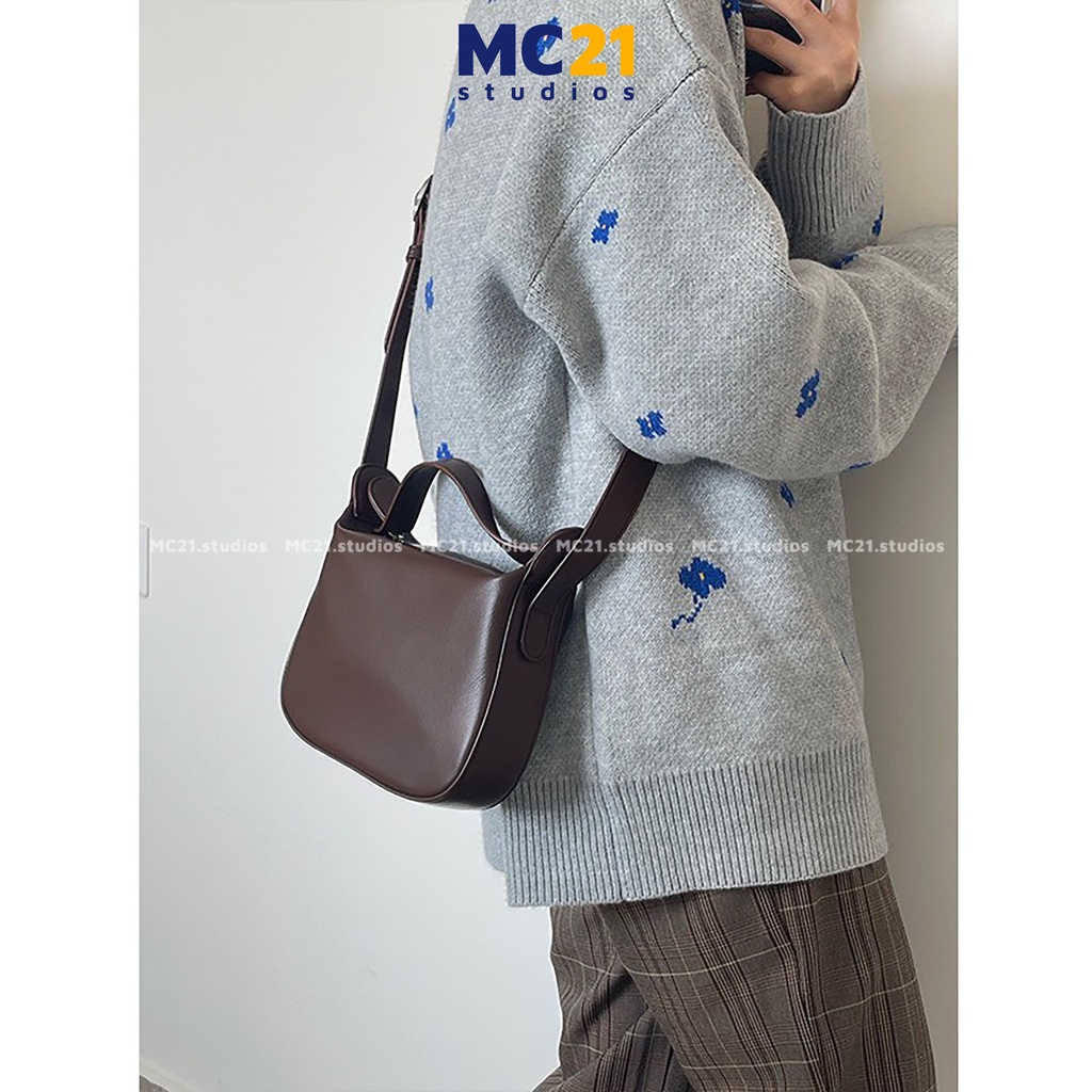 Túi đeo chéo MINION CLOTHING phong cách Ulzzang Streetwear Hàn Quốc chất da PU dày dặn mềm mịn T3005