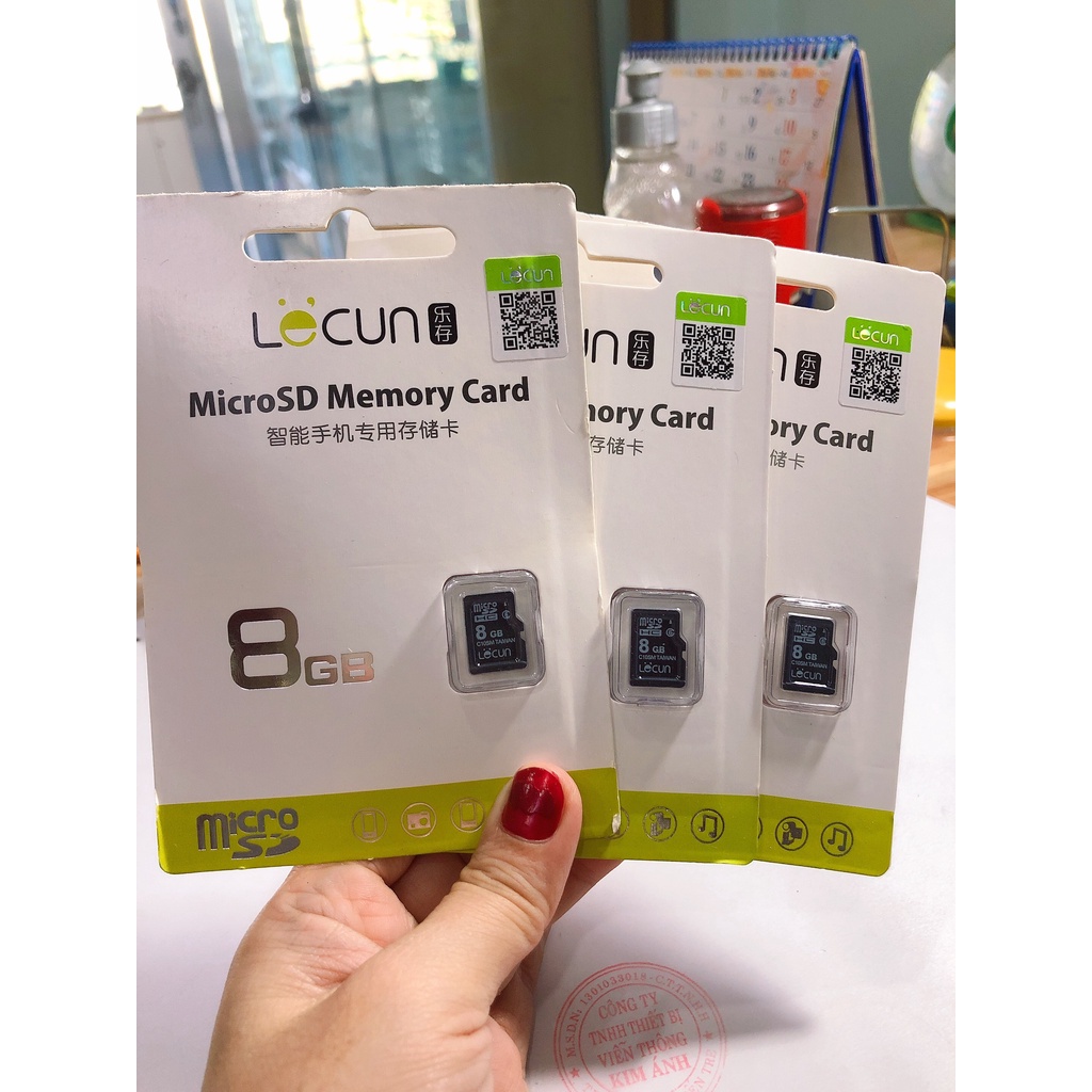 Thẻ Nhớ Lecun 8GB C6 CLASS Chính Hãng Bảo Hành 5 Năm - Thẻ Nhớ Micro SD