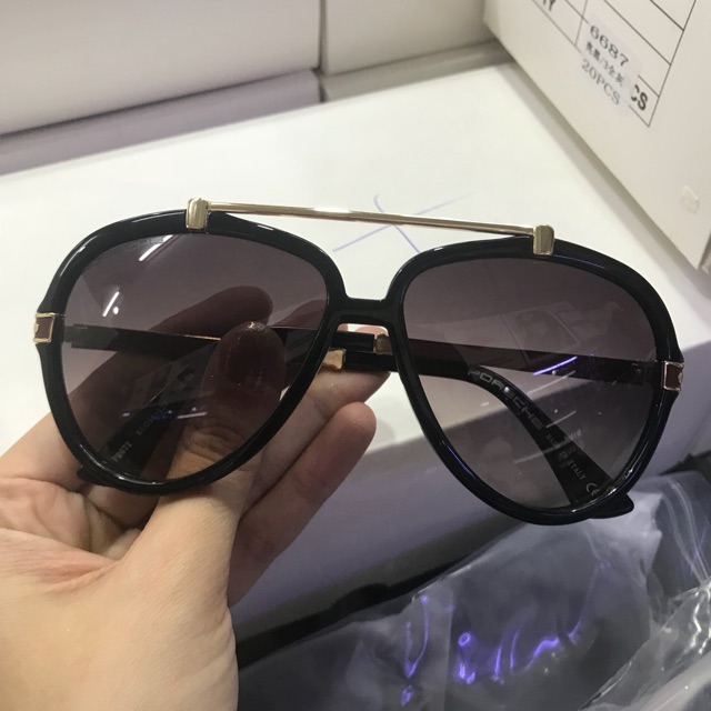 Kính porcher nam nữ sz trung rất dễ mang,hàng super fullbox,chất lượng tốt,có hai màu trà và đen,hình shop tự chụp,giá l