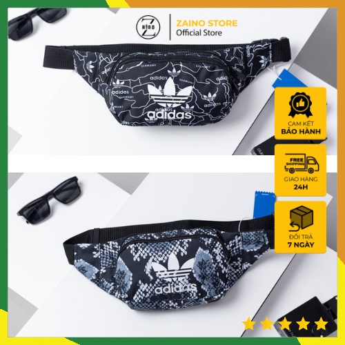Túi Bao Tử Mini Adidas Phong Cách Gọn Gàng Cá Tính 2 Ngăn Tiên Lợi, Chống Thấm Tốt BẢO HÀNH 12 THÁNG