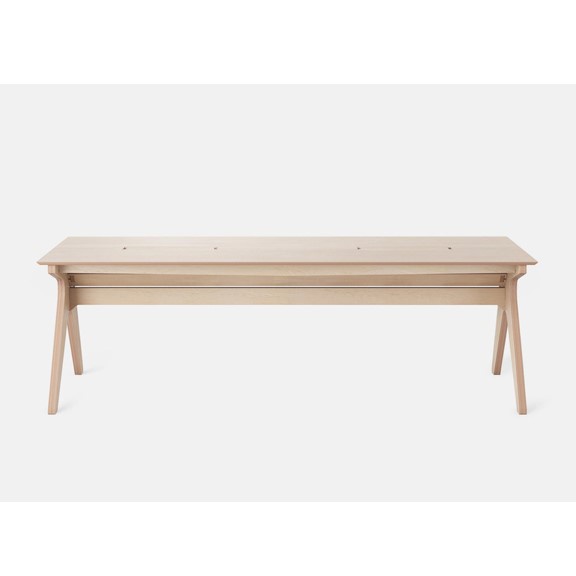 Team Desk, Bàn học tập làm việc nhóm DEK_017, 240x95x74cm, bàn gỗ Scandi Home