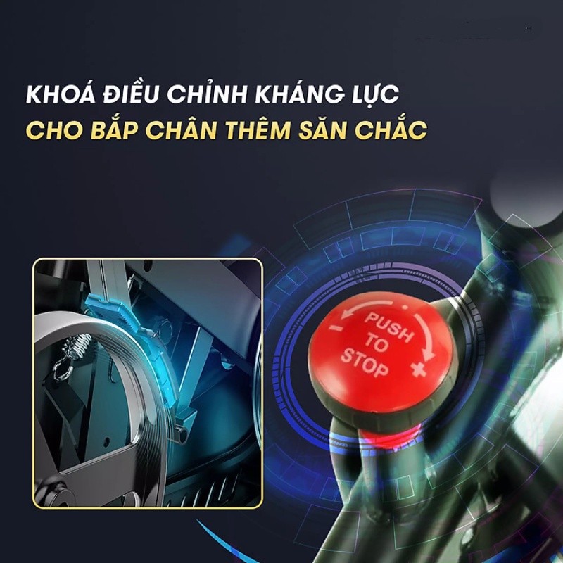 Xe đạp địa hình tập thể dục thể thao ngoài trời KING SPORT X10 tặng bình nước + má phanh + đo nhịp tim bảo hành 3 năm