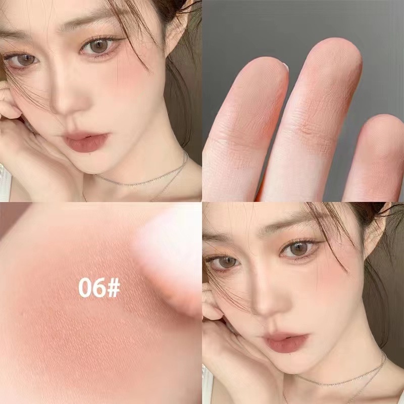 Phấn má hồng dạng kem Lameila màu Nude tự nhiên