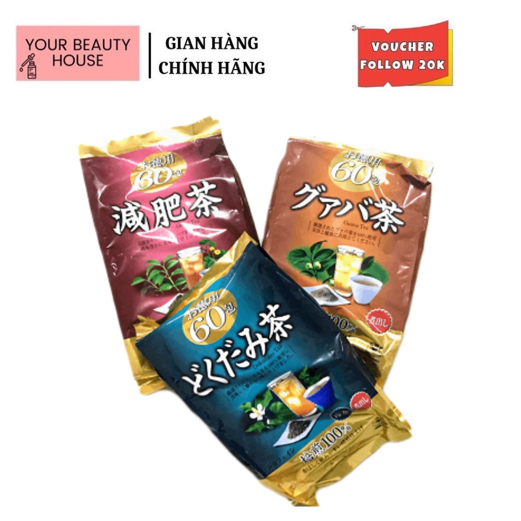 [Orihiro] Trà Detox Nhật Bản Thanh Lọc Đẹp Da