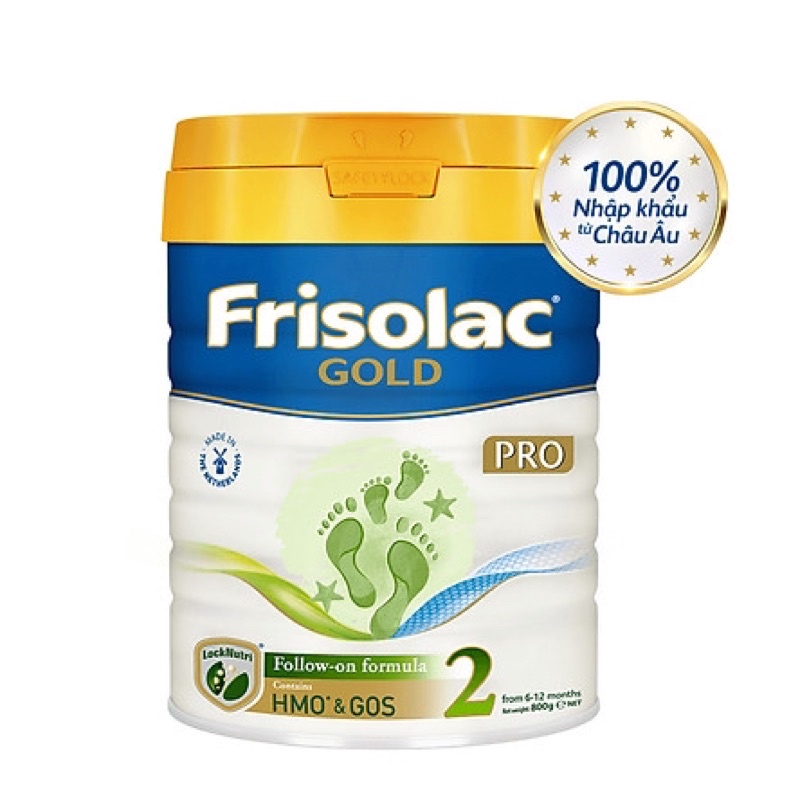 sữa bột Frisolac gold pro số 2 800g