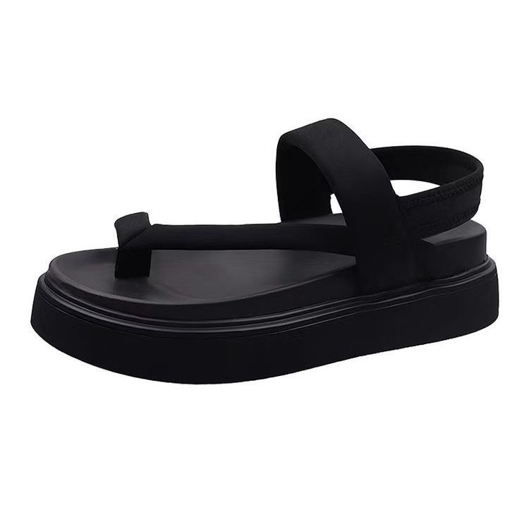 Giày Sandal Đế Dày Thời Trang Mùa Hè Phong Cách Retro