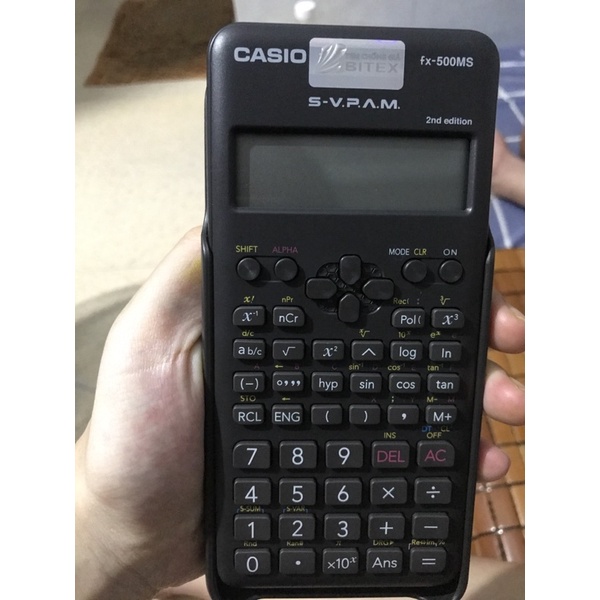 Máy tính casio fx 500 ms - bảo hành 7 năm