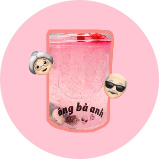 Slime ÔNG BÀ ANH | Slime trong nhũ hồng cặp đôi ông bà yêu nhau dễ thương