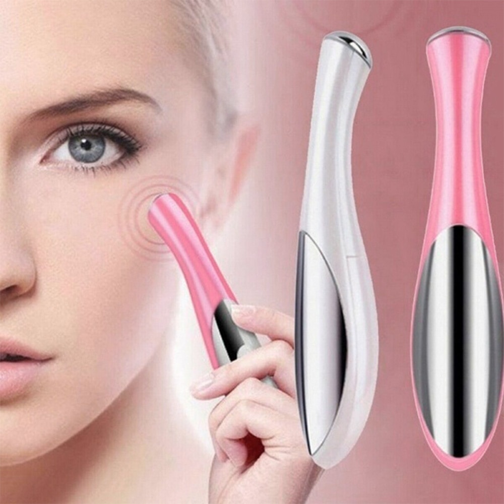 Mini Electric Vibration Eye Face Massager Anti-Ageing Wrinkle Dark Circle Removal Pen Rejuvenation Beauty Skin Care Tools