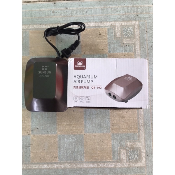 Máy thỏi oxi 2 vòi sunsun QB-502 tiết kiệm điện , siêu êm