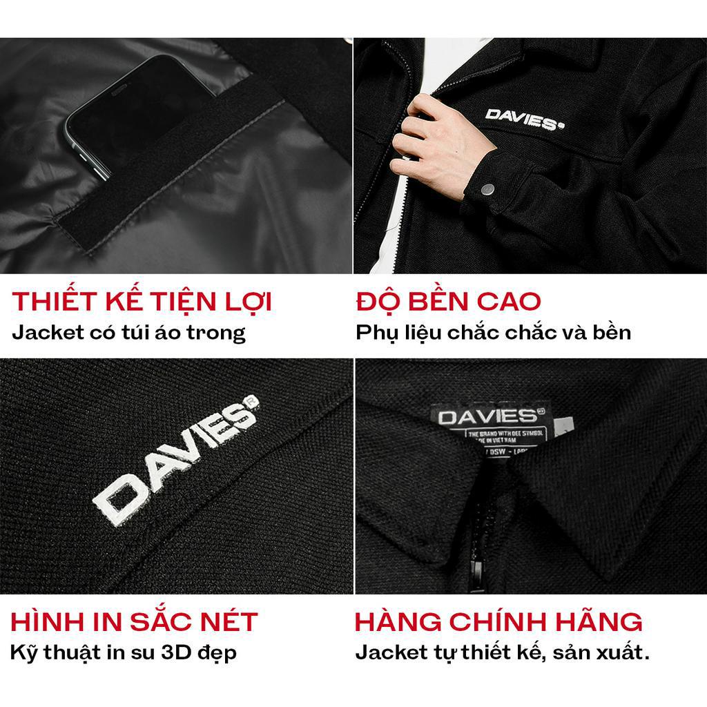 Áo khoác local brand nam nữ form boxy đẹp Elite DAVIES Jacket | D32-AK7