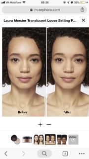 [Có sẵn Travel/Fullsize 9g/30g] Phấn Phủ LAURA MERCIER Translucent Loose Setting Powder
