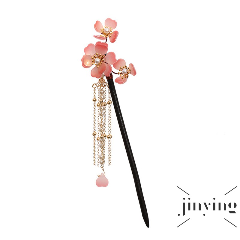 GETNOIVAS Trâm cài tóc phối tua rua phong cách thời trang tinh tế cho phái nữ