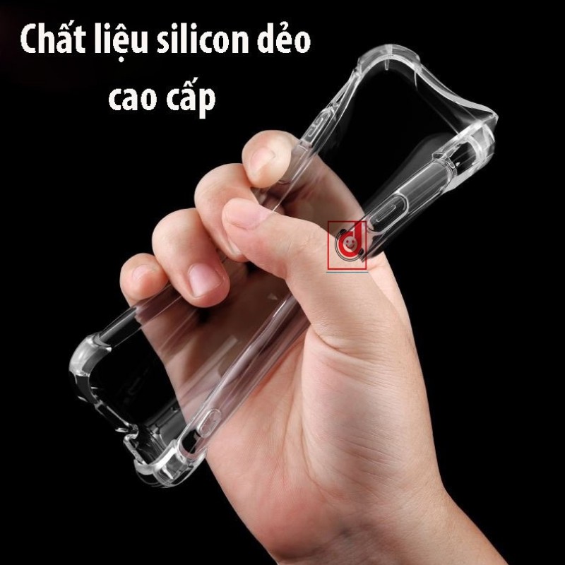 Ốp Lưng Silicon Dẻo Trong Suốt Iphone X, Xs Max, 11 Pro Max, 12 Pro, 12 Pro Max Chống Va Đập, Trầy, Chống Bẩn, Phát Sáng