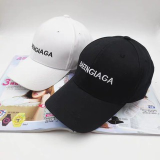 Nón Lưỡi Trai Đuôi Dài Trắng - Đen