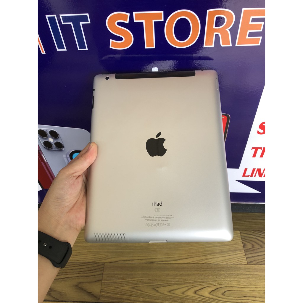 Ipad 4 64gb wifi 2 màu đen và trắng. Bảo hành bao đổi trả, test máy trong 3 tháng, like new 98% | BigBuy360 - bigbuy360.vn