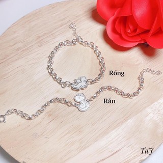 Lắc tay bạc 12 con giáp