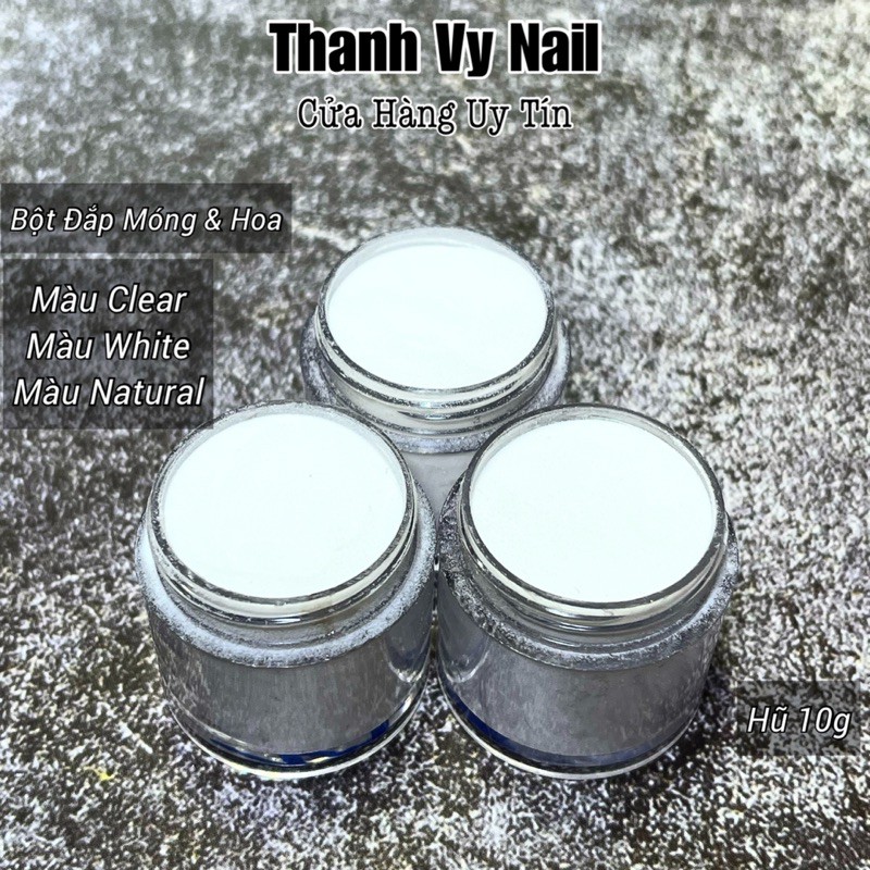 Bột Đắp Móng Nặn hoa, Bột Mỹ Siêu Lì [Thanh Vy Nail]